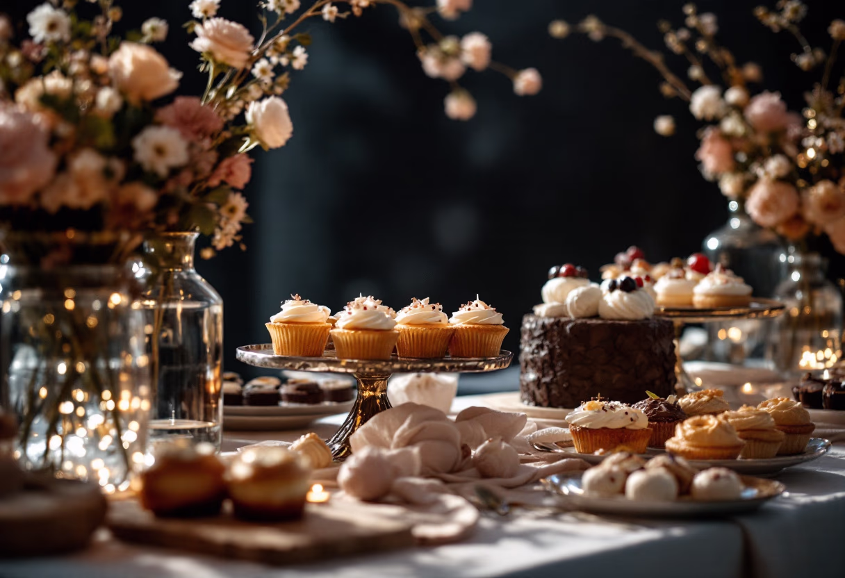 image of themed event decorations (for a bakery)