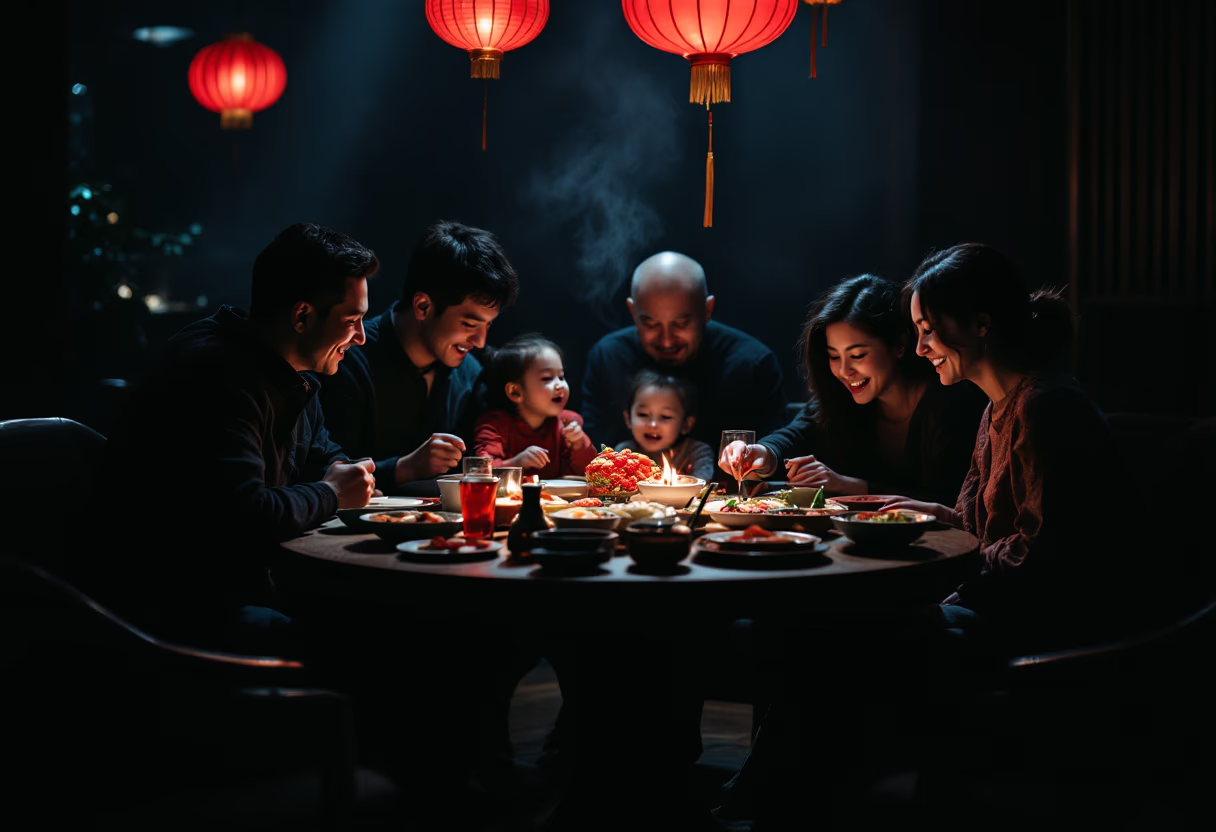 image of guests enjoying events (for a chinese restaurant)